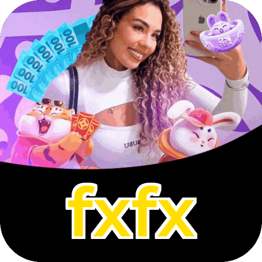Interface do aplicativo fxfx mostrando jogos disponíveis no iOS e Android